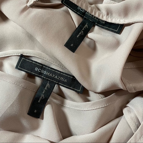 BCBGMaxazria Kollin Mauve Rose Maxi Dress Sz S - Picture 13 of 16